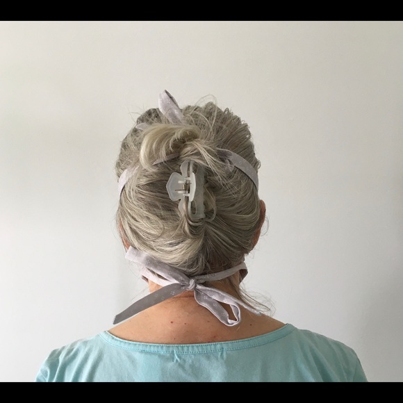 100% organic cotton fabric face mask, unisex, OS - Picture 3 of 8